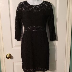 Chocolate USA Black Lace Dress